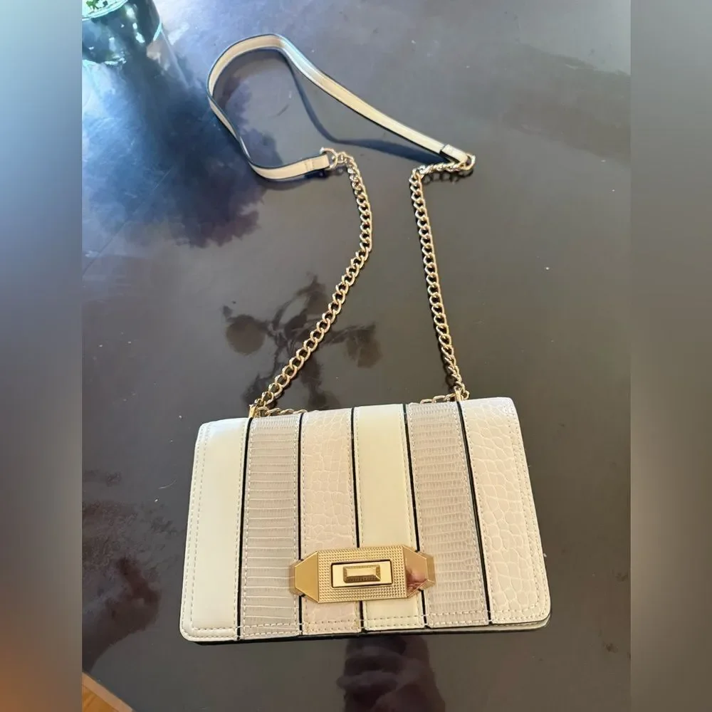 Aldo Metallic Gold Clutch